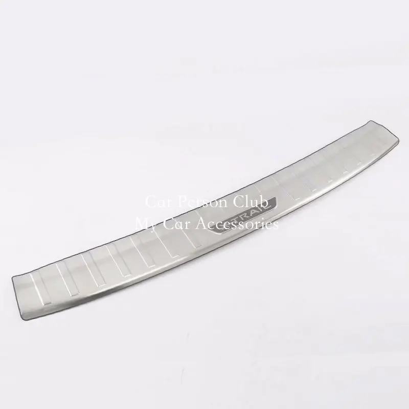 Stainless Steel Rear Bumper Protector Tail Door Sill Trunk Guard Cover Trim For Nissan X-Trail Rogue T32 2017-2020 Car Accessory