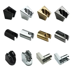 ABS Handheld Shower Holder Bracket Screw Wall Mounted Chrome Brushed Nickle Grey Gold Matte Black Finished Hand Sprayer Holder