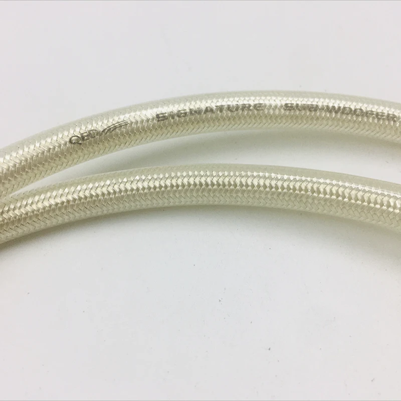 كابل ربط صوت hifi جديد QED Signature 5N OCC مطلي بالفضة مع موصل مطلي بالذهب WBT-0144 #6