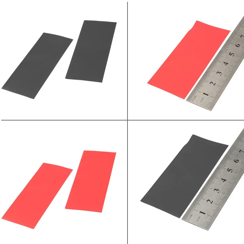 20PCS Li-ion 18650 Battery Wrap PVC Heat Shrink Tubing Precut 7 Color Choice Size 30*76mm Battery Film Tape Battery Cover