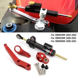 New CNC Motorcycle Steering Stabilize Damper Bracket Mount For Honda CBR954RR 2002 2003 CBR929RR CBR900RR 2000 2001