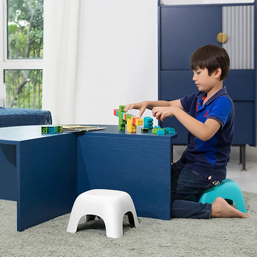 1 Máy Tính Đa Năng Sáng Tạo Nhỏ Sofa Ghế Chân Chống Trơn Trượt Trẻ Em Phân, Thay Đổi Giày Ghế, nhà Tắm Phân Quà Tặng