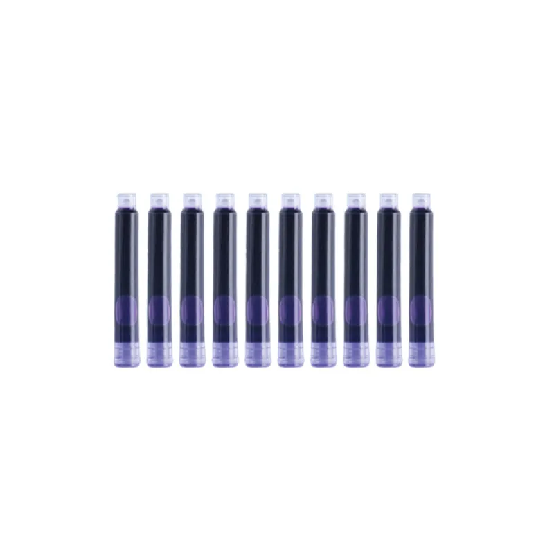 

20pcs Jinhao Black purple blue Universal Fountain Pen Ink Cartridges pen refill