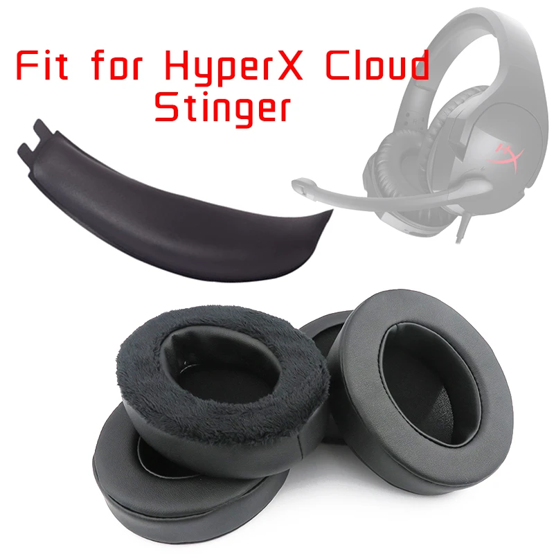 Headband Earpads For HyperX Cloud Stinger Gaming Headphone Headband EarCushioins