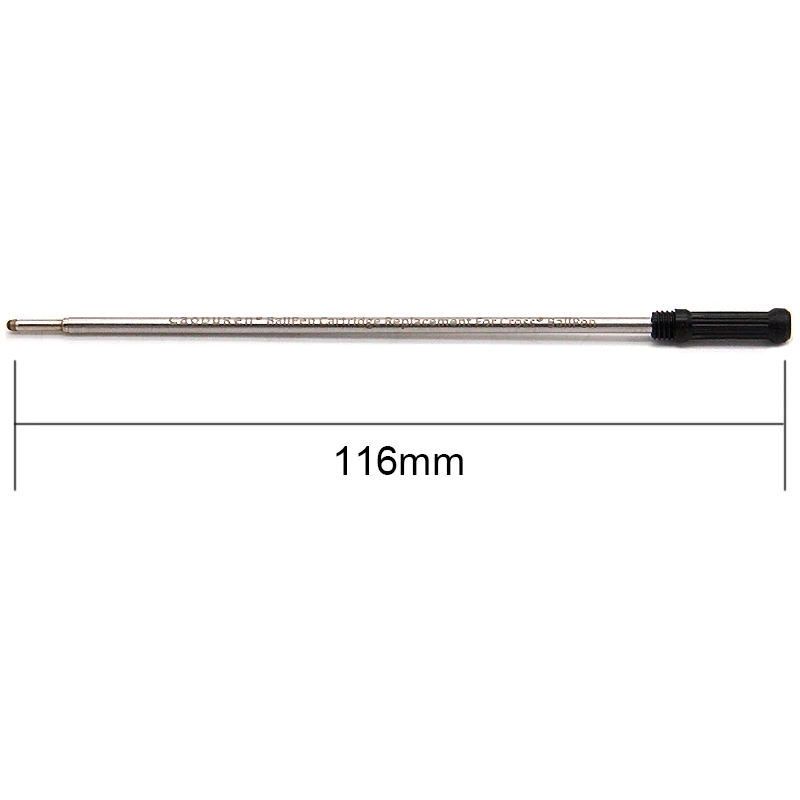 

4.5" 116mm Long Ballpoint metal Pen Refill Ballpen Refills for Cross 8513 8511 Ballpen 1.0mm