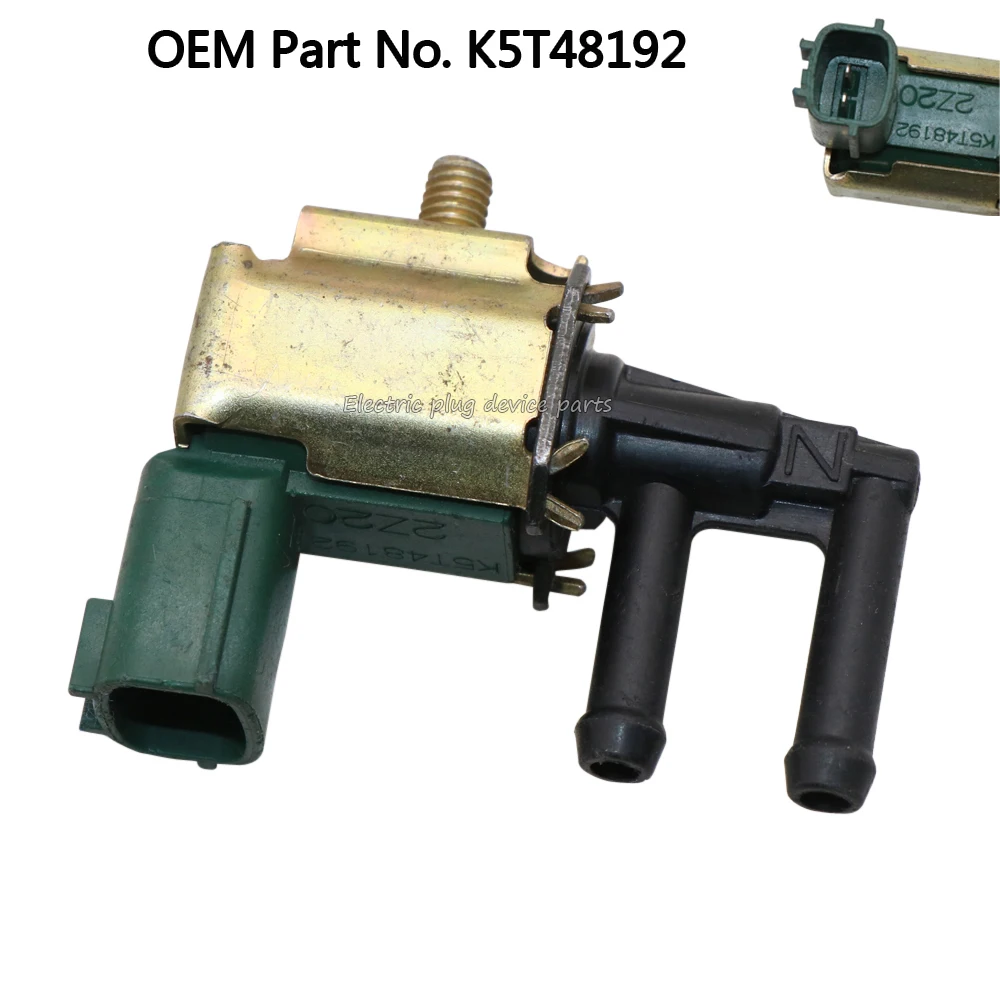 

K5T48192 Vacuum Switch Valve Purge Solenoid for Mazda Mitsubishi Subaru 14774-KA670 K005T48192