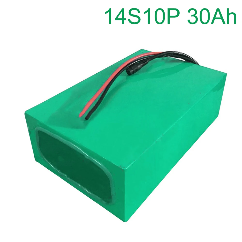 

52V 30Ah 14S10P 18650 Li-ion Battery electric two Three wheeled motorcycle bicycle 270*195*70mm