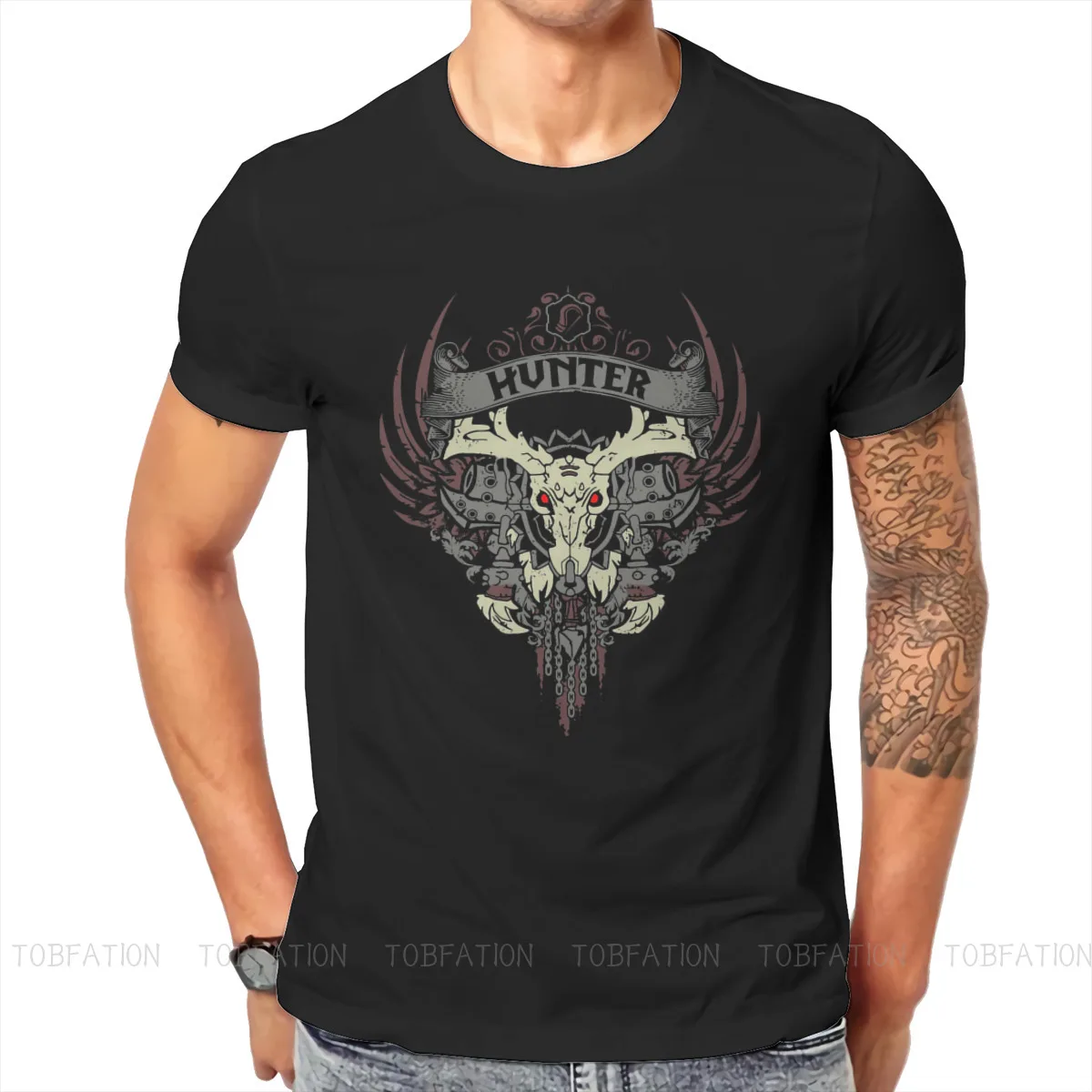 HUNTER Style TShirt World of Warcraft Game Top Quality Creative Graphic  T Shirt Short Sleeve Hot Sale