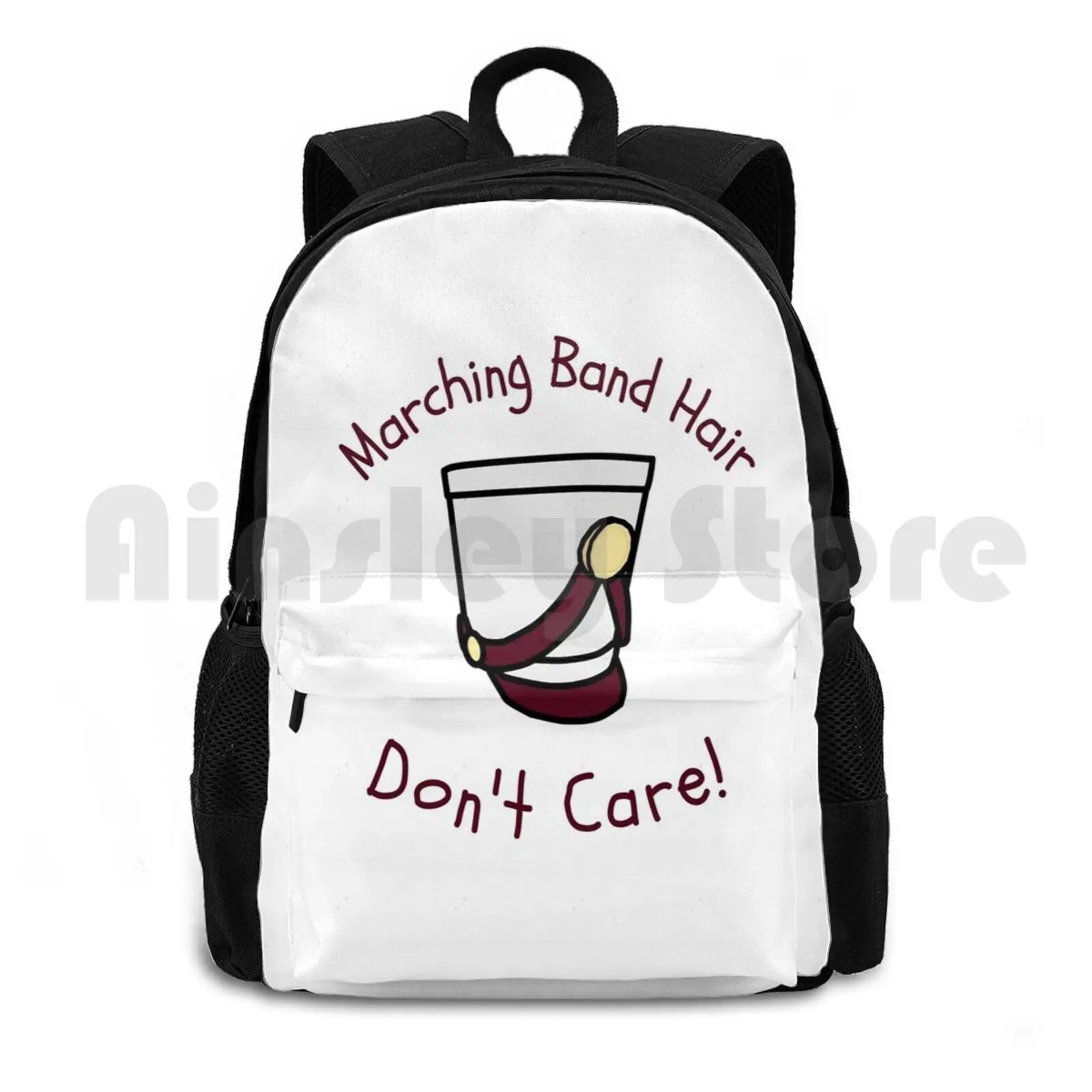 

Marching Band Hair-Don't Care Outdoor Hiking Backpack Riding Climbing Sports Bag Band Marching Band Marching High School Band
