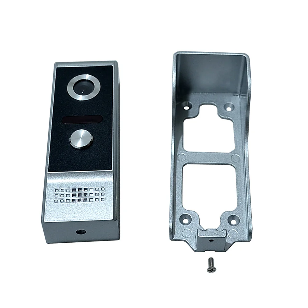 7 inch video door phone system video intercom doorbell kits aluminum alloy night vision camera 3-monitor  1-Door Camera