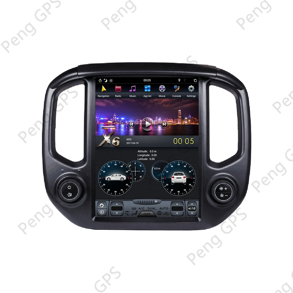 4G+64G Tesla Vertical Screen for GMC Canyon/Chevrolet Colorado 2015+ Android DVD Player Multimedia Car GPS Navigation Headunit