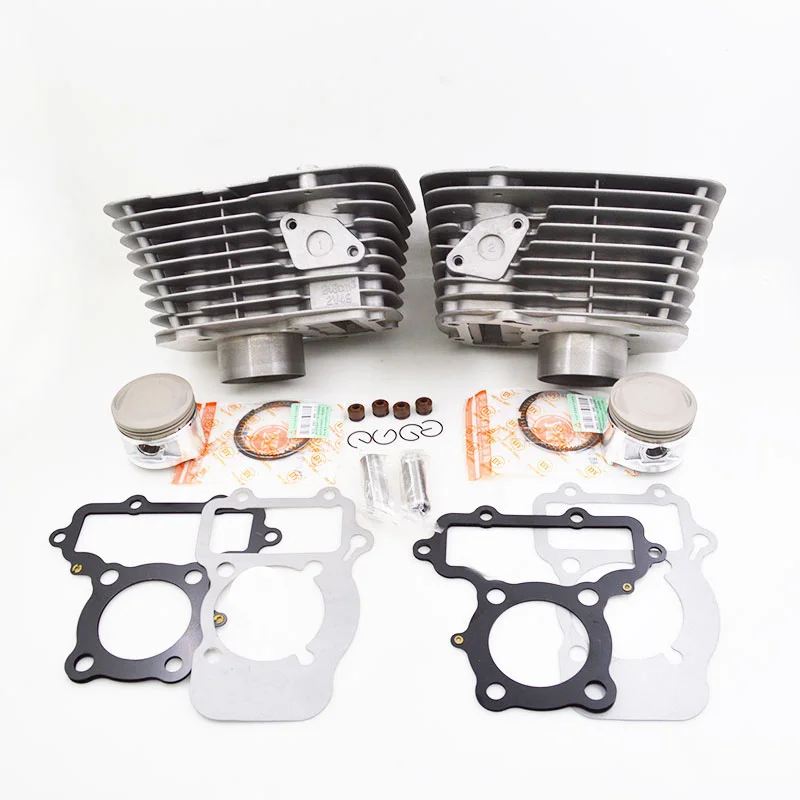 49MM Motorcycle Cylinder Kit for Yamaha Virago XV250 V Star 250 Route 66 Qianjiang QJ250-H QJ250-L QJ250-J Keeway Cruiser 250cc