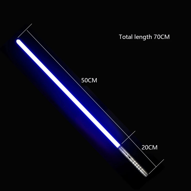 Lightsaber Toy Metal Handle Sabre Laser Luminous Yoy  LED Flashing Lightstick Glow In The Dark Rechargeable Sound  Handle Sword