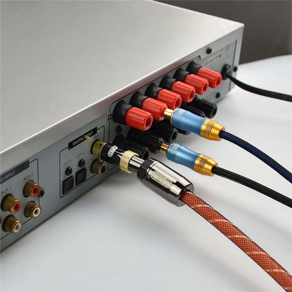 كابل الصوت المحوري RCA OD8.0 6.0 Hifi مضخم صوت كابل ستيريو الصوت ذكر Rca الحبل المحوري للسماعات AV TV