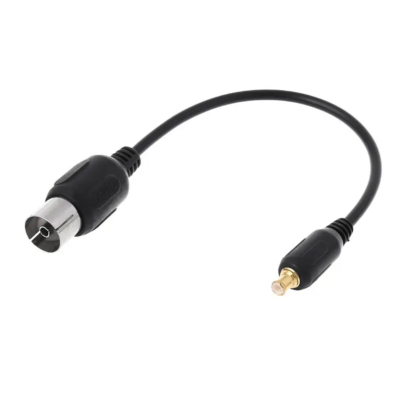 Female IEC to Male MCX Antenna Pigtail Cable Cord Adapter Connector Line for USB TV Tuner DVB-T 13cm Length