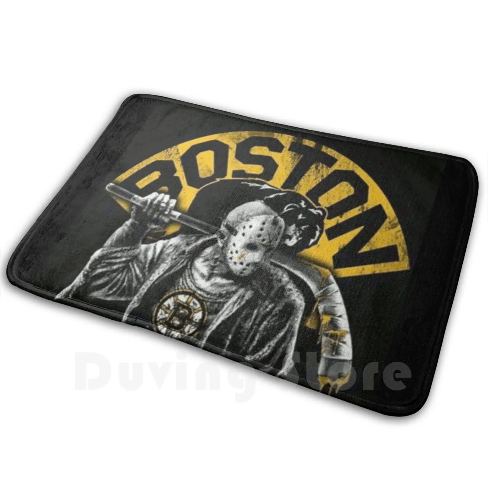 Bruins-Boston tappeto tappetino cuscino morbido Hockey