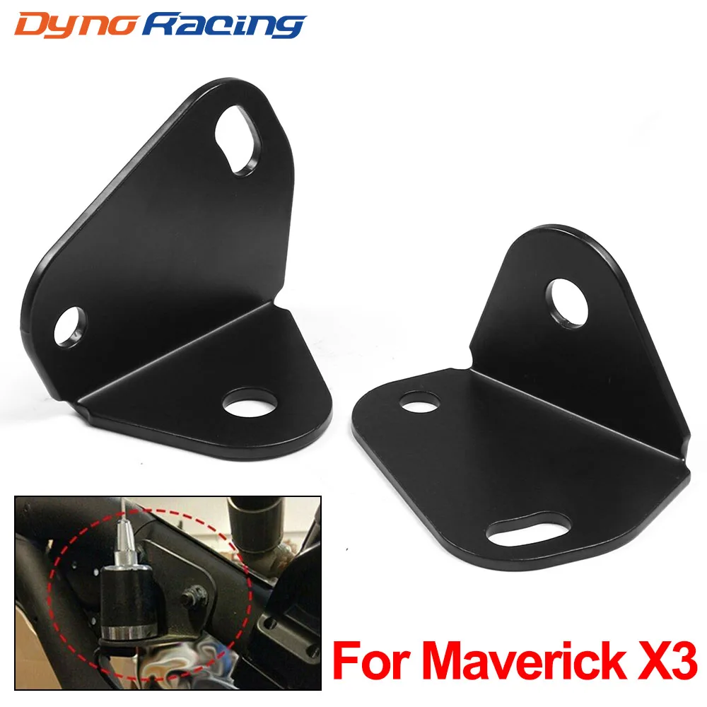 Adjustable Flag Antenna Rear mount Reversible for Can Am Maverick X3 One pair BX102226