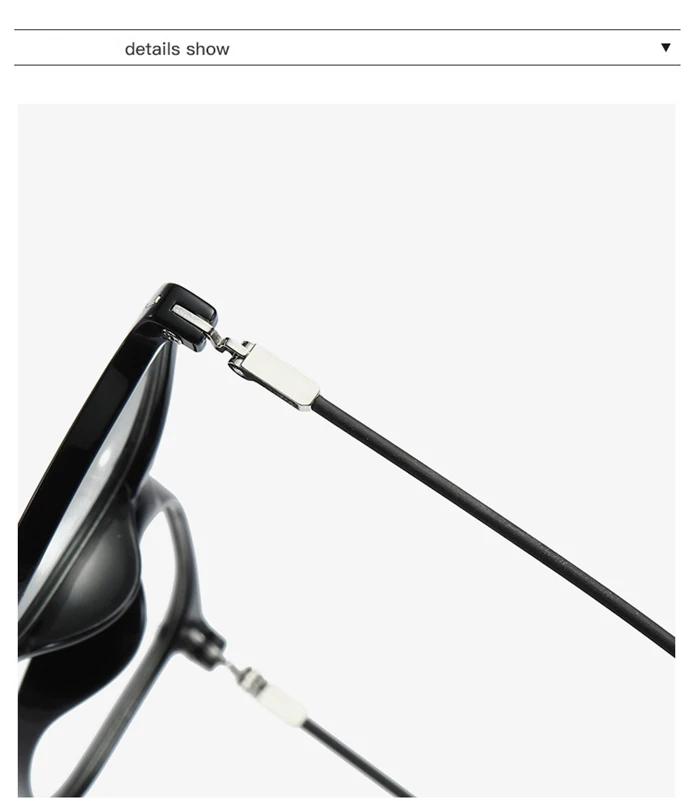 TR90 Quadratische Korrektionsbrille, Unisex, Stahldrahtbein, Kurzsichtigkeitsbrille, transparente Dioptrien -0,5 -1,0 -1,5 -2,0 bis -6,0 – Detail 16