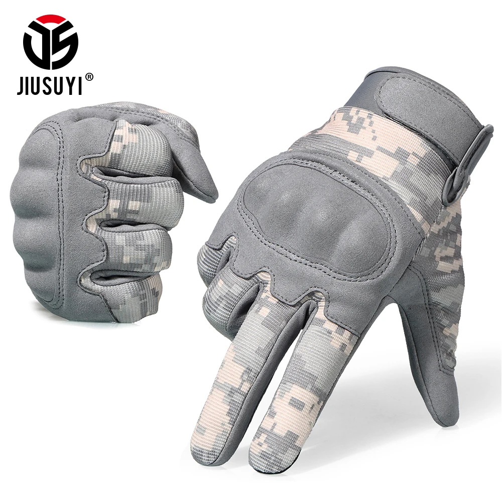 ACU Camouflage Touch Screen Tactical Gloves Sports Combat Airsoft Paintball Shooting Hunting Anti-Skid Protect Full Finger Glove