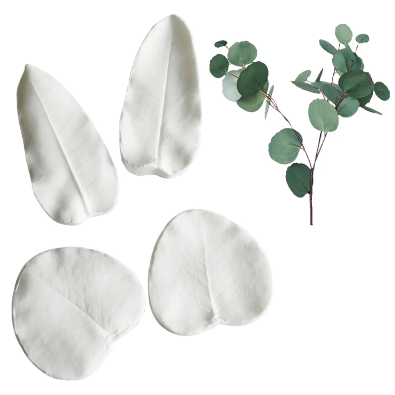 シリコンフォンダンツール,新しいeucalyptus veiner,ケーキデコレーションツール,粘土,ペースト,手工芸品,フラワーツールm251213