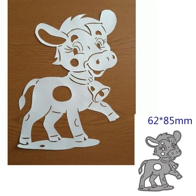 metal cutting dies cut die mold Animal cow decoration Scrapbook paper craft knife mould blade punch stencils