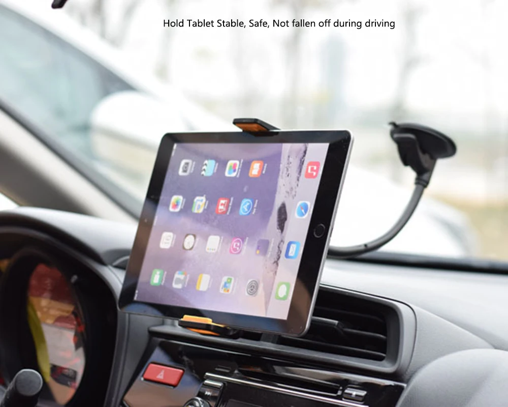 

Car Windshield Phone Holder, Long Arm Hose, 360 Degrees Rotatable, Tablet Holder, Strong Suction Cup, High Quality