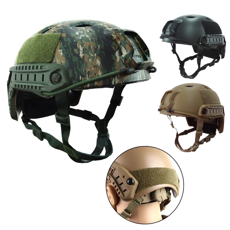 Fast Standard Light Tactical Helmet, Airsoft Paintball Wargame CS Cover, Accessories, Fast Jumping Protective