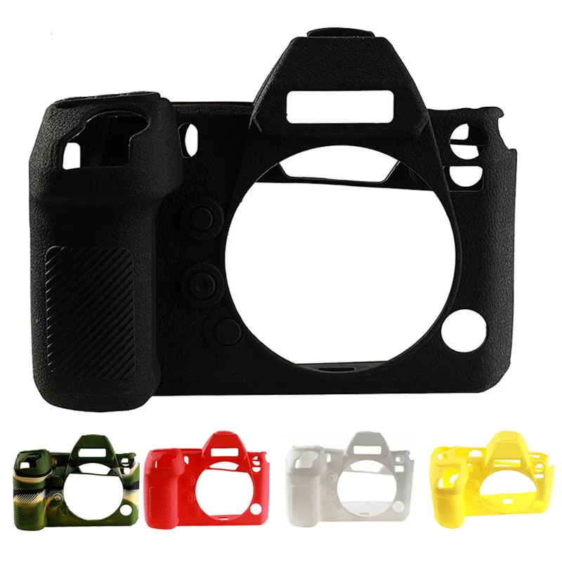 For Panasonic LUMIX S1 S1R DC-S1 DC-S1R Silicone Rubber Camera Protective Body Cover Skin Camera Bag Protector Case