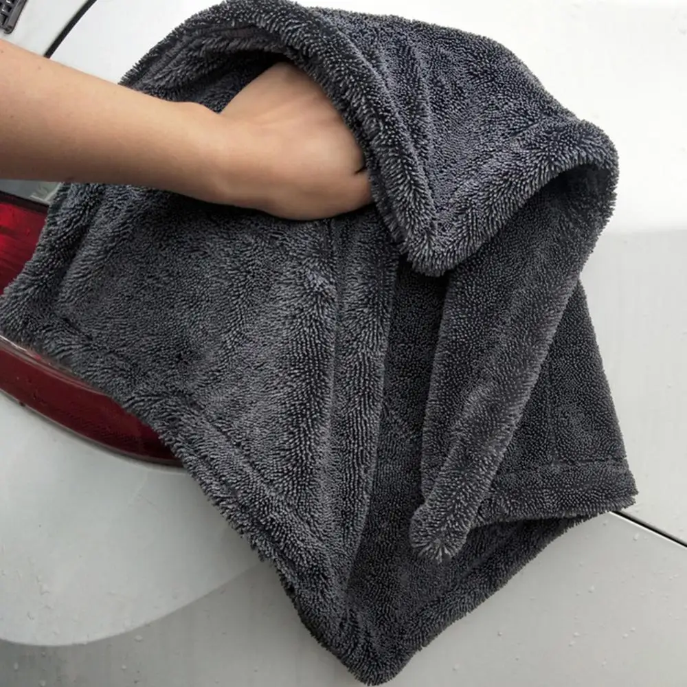 Portable Double-sided Absorbent Automobile Clean Braided Cloth Car Wash Towel