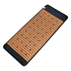 AFODI PEMF Photon Therapy Nano Ceramic Tourmaline Jade Amethyst Heated Massage Mattress Negative Ion Far Infrared Mat 34.5