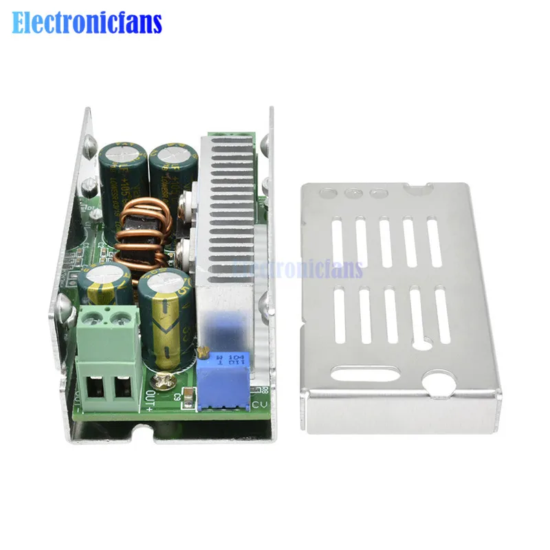 15A 200W Adjustable DC-DC Step Down Converter Buck Module 60V Adjustable Voltage Stabilized Synchronous Rectification Module