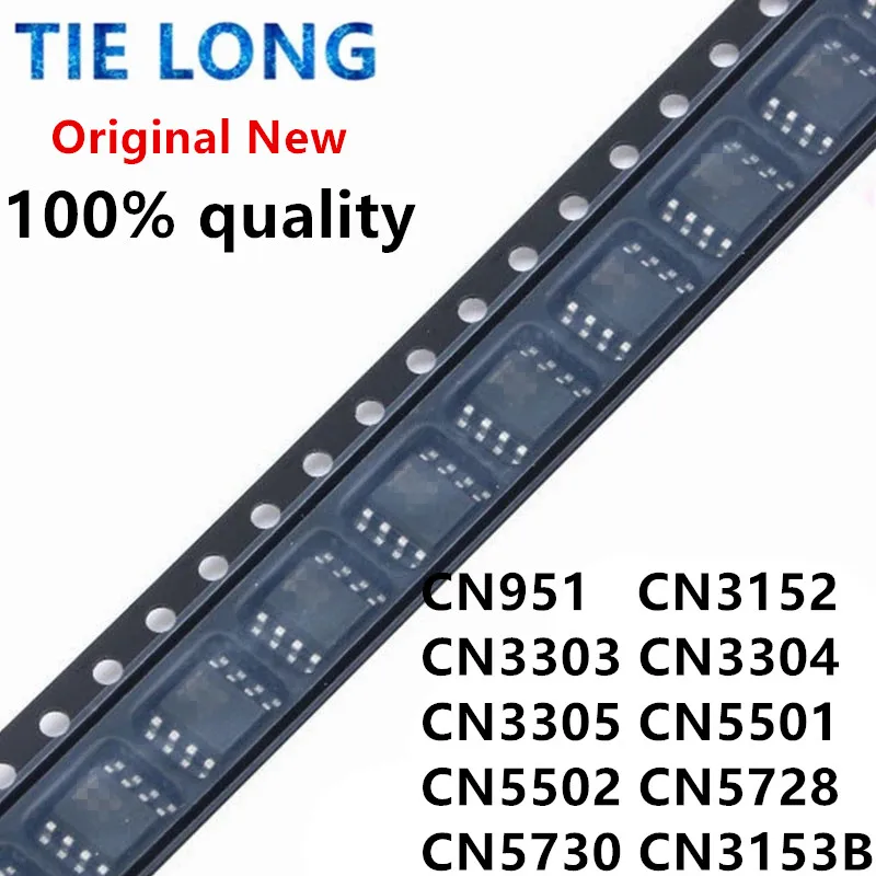 10PCS/LOT CN951 CN3152 CN3153B CN3303 CN3304 CN3305 CN5501 CN5502 CN5728 CN5730 SOP8 New original