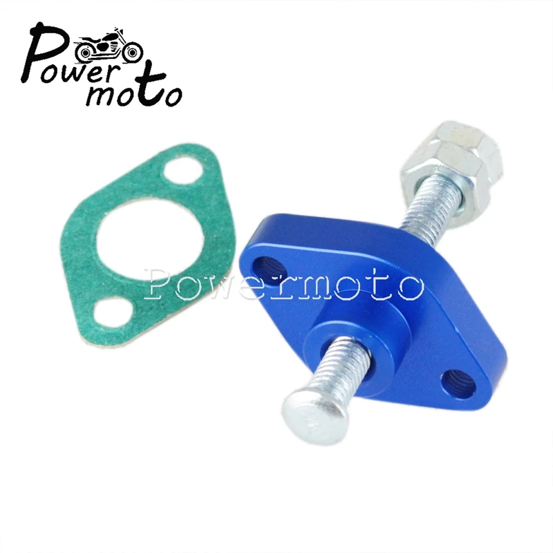 Blue Motorcycle Cam Chain Tensioner Aluminum For Suzuki GSXR GSX XV 400 600 650 750 LT250 LTR450 Off Road ATV CRUT Yamaha  Honda