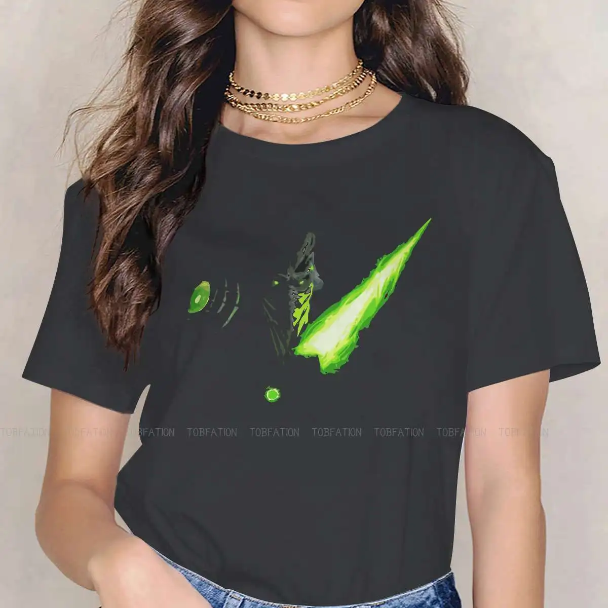 Zeratul Classic Women Tshirts StarCraft Game Gothic Vintage Female Clothing Loose Cotton Graphic Clothes