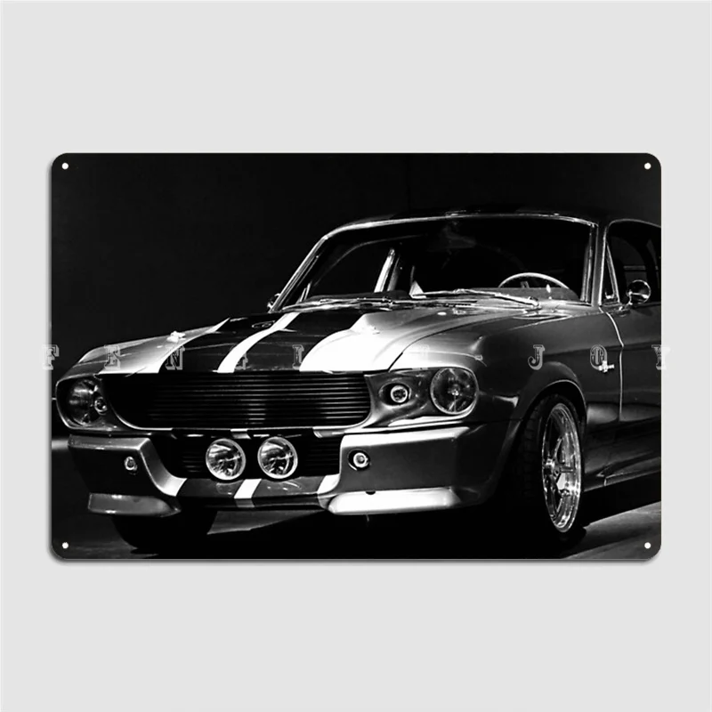 1967 Helby Gt 500 Metal Plaque Poster Cinema Plaques Club Party Personalized Tin Sign Poster