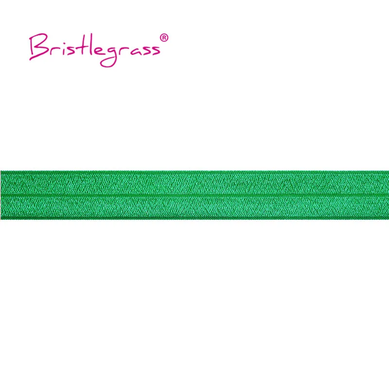 BRISTLEGRASS Großhandel 50 Yard 1 Zoll 25mm Glänzendes FOE Faltbares Elastisches Spandex-Satinband für Stirnbänder, Haarbänder, Kleider und DIY-Näharbeiten – Detail 36