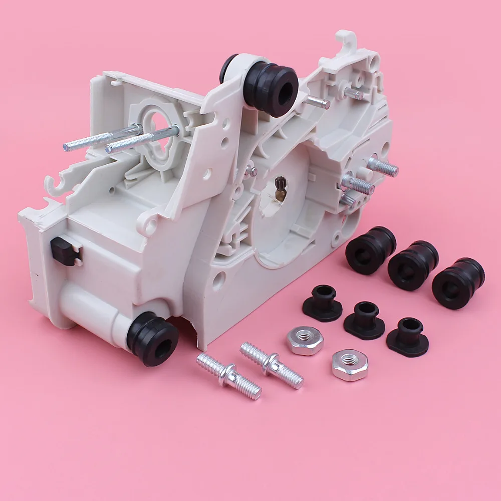 Kit dado perno barra di montaggio Buffer AV carter manovella per Stihl MS180 MS170 018 017 MS 180 170 motosega sostituire la parte бензопила