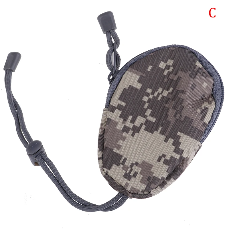 1PCS Military Army Bag Small Pocket Keychain Zipper Case Out Door Pack EDC Mini Key Wallets Holder Men Coin Purses Pouch