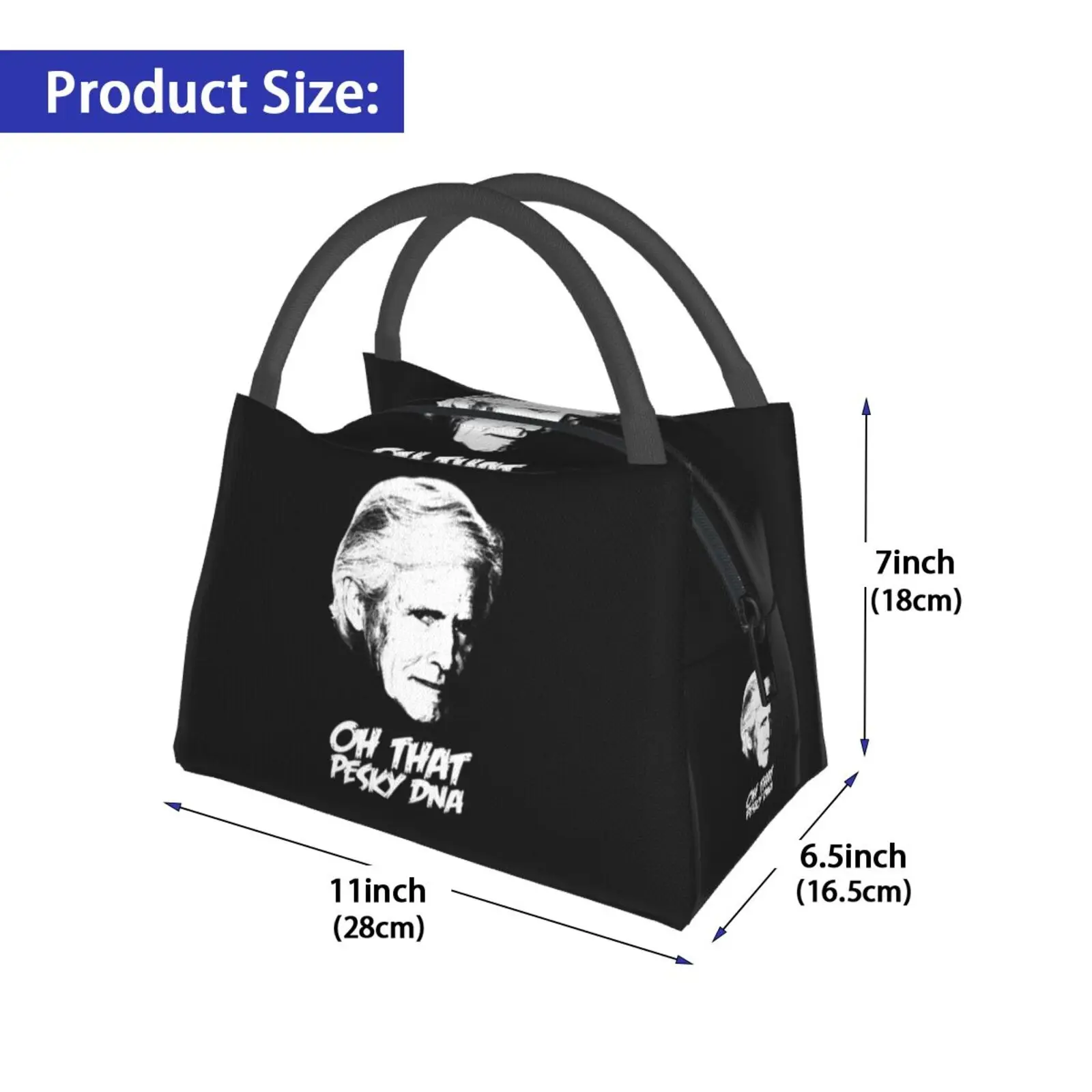 Cooler Lunch Bag Picnic Bag Keith-Oh That Pesky Dna Keith Morrison Dateline Oh Really Murder Mystery Suspense