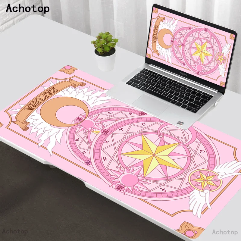 

Cardcaptor Sakura Custom DIY Anime Mouse Pad Mat Big Computer mouse pad Gamer Gaming Play mat Large Desk Keyboard Mouse Mat