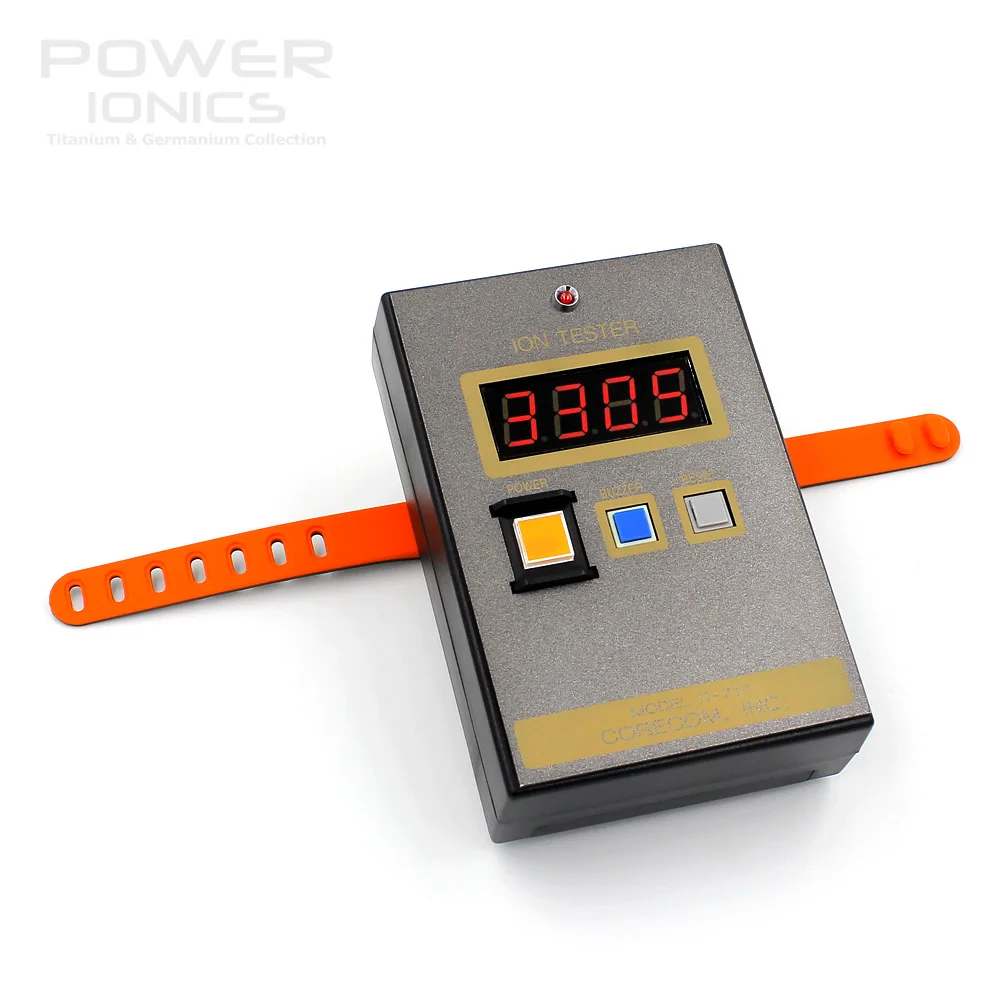 Power Ionics 3000ions Sports Waterproof Titanium Bracelet Wristband Improve Sleeping Slimming