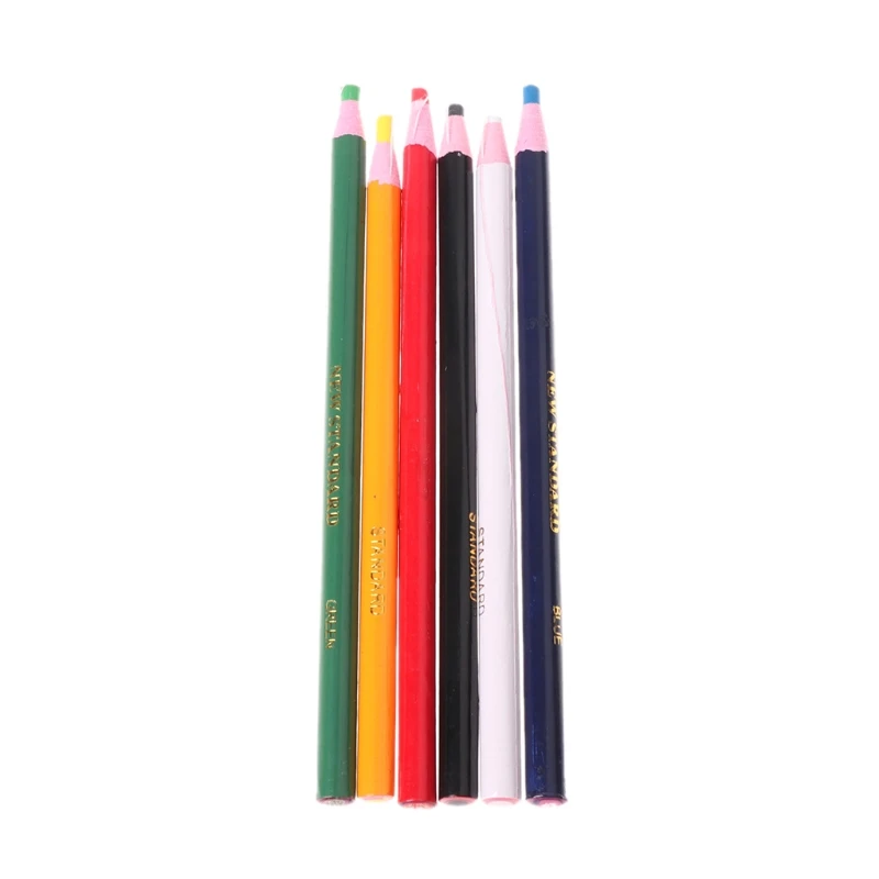 6 Colors Markers For Metal Glass  China Graph Peel Off Grease Wax Pencil