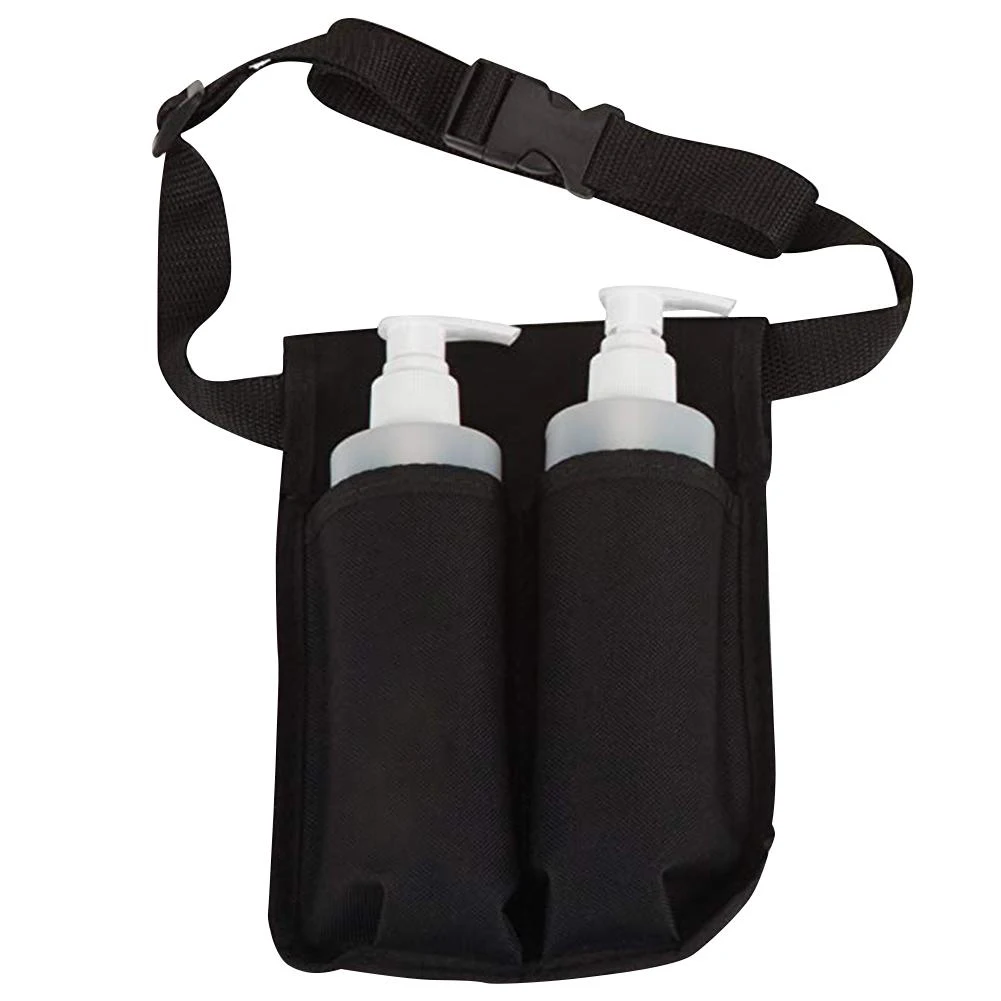 Waist Massage Bottle Holster Adjustable Double Holder For Massage Oil Lotion Essential Portable Durable Health Preservation