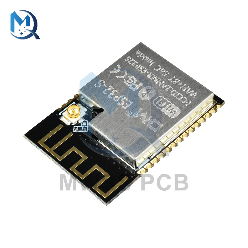ESP32S ESP-32S WIFI moduล bezprzewodowy Bluetooth ESP32 szeregowy do dwurdzeniowy 32 bitowy procesor listwa zasilajฤ
ca 2.4GHz IPEX antena dla Arduino