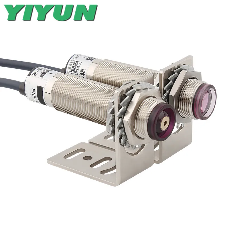 

Miracle M18 laser counter photoelectric switch E3F-20DY1 AC 220V infrared visible light sensor
