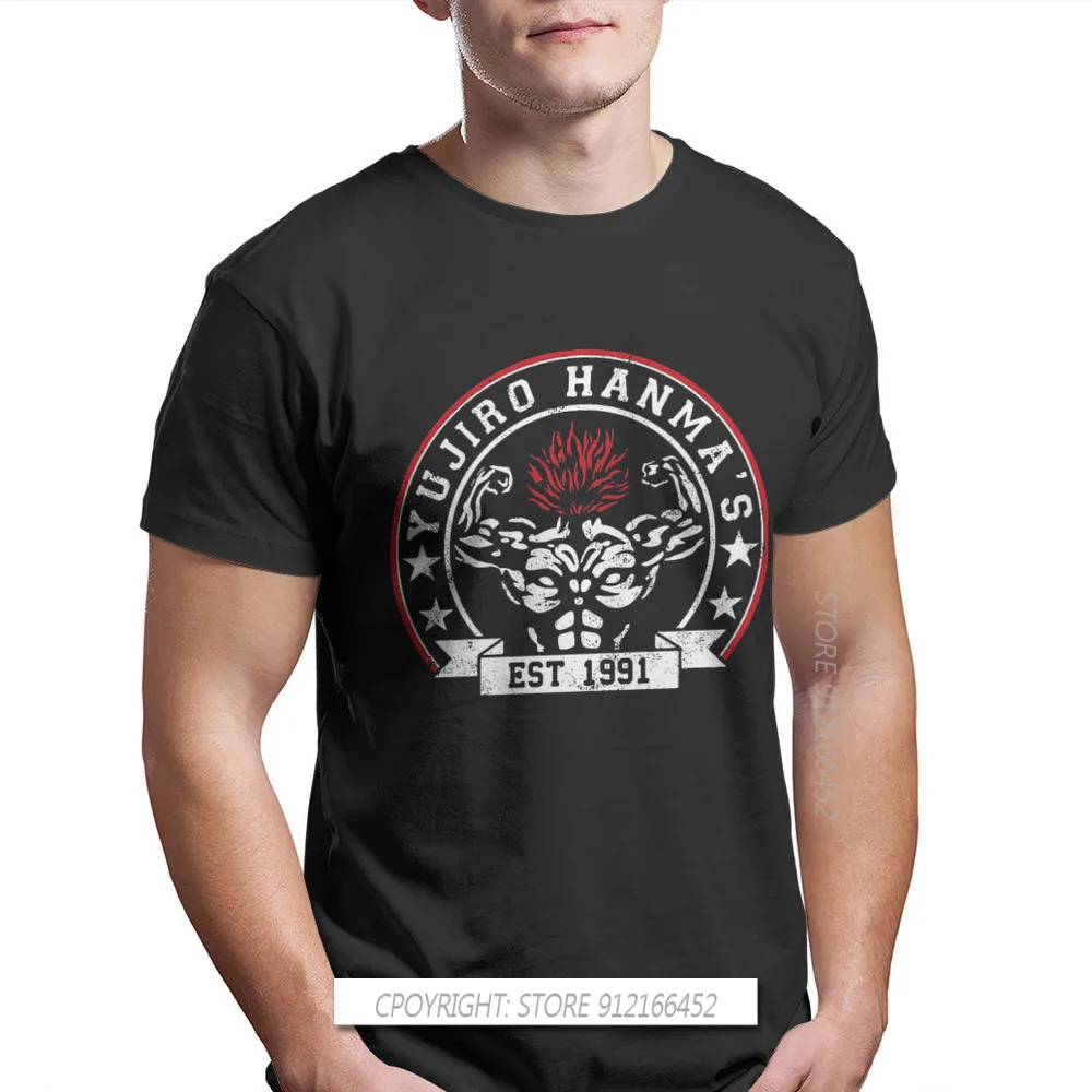 تي شيرت جرابلر باكي هانما يوجيرو دو مانغا مريحة تصميم جديد هدية الملابس تي شيرت الاشياء رائجة البيع #2