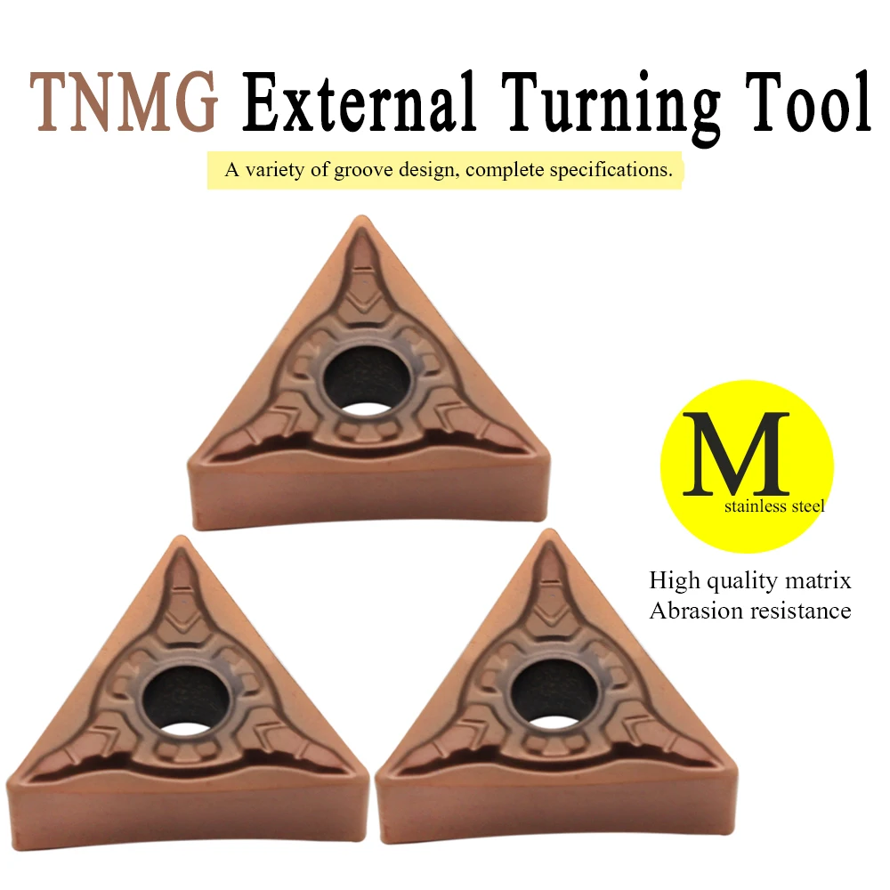 10 pces tnmg160404 msf mp1125h torneamento externo carboneto inserir torno ferramenta cortador tokarnyy transformando inserção