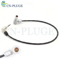 Cable Timecode de 3,5mm a 5 pines/4 pines/bnc/xlr3pin para tentáculo Para ARRI ALexa ,Red epic, Dispositivos de sonido 788T/ 668/F8/F4, Amira SONY FS7