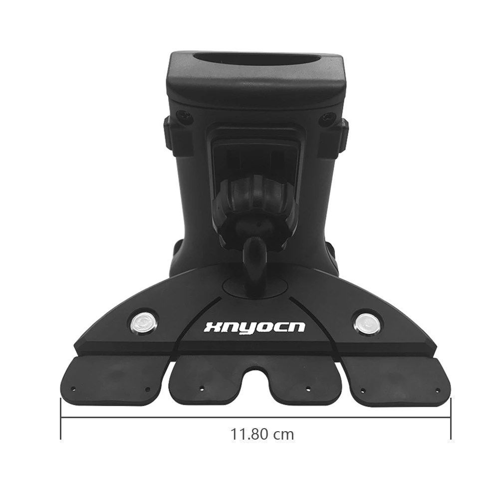 XNYOCN Adjustable Car CD Slot Tablet Phone Car Holder for iPhone 12 11 8 XR Samsung 4-12 Inch Tablet Stand for iPad Pro Air Mini