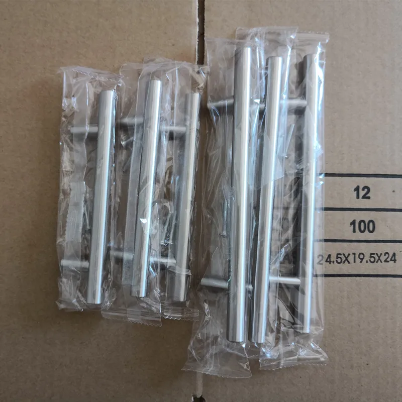 50 Mm-500 Mm Thép Không Gỉ Cửa Nhà Bếp Tủ T Thanh Tay Cầm Kéo Núm Tủ Núm Đồ Nội Thất Tay Cầm Tủ ngăn Kéo Tay Cầm